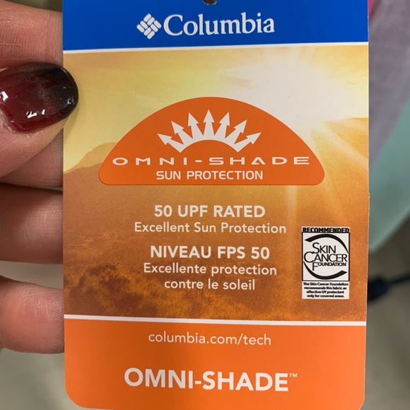 NWOT☀️Sun Protection shirt Columbia Omni-Shade - Picture 4 of 11